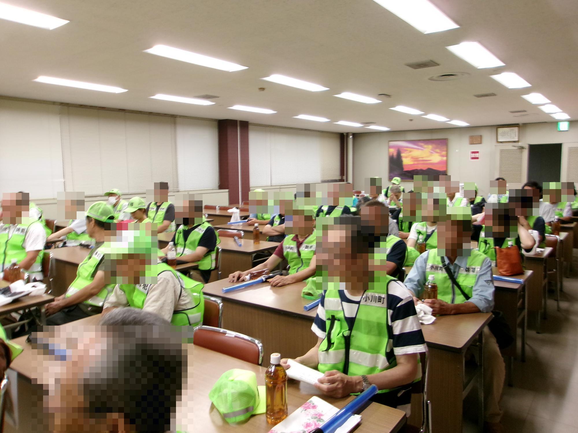 出発式（土曜日）